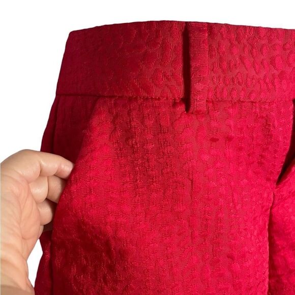 Calvin Klein Textured Belt Loop Shorts Medium Magenta Pink With Pockets - Picture 10 of 16